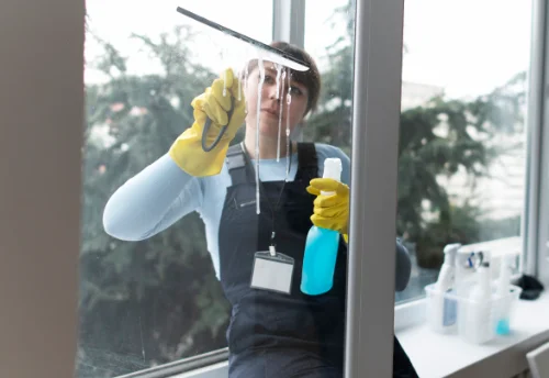 Nettoyage de vitres intérieures et extérieures à Barles